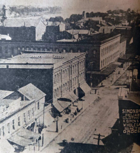 East Main St. and Grove St. intersection